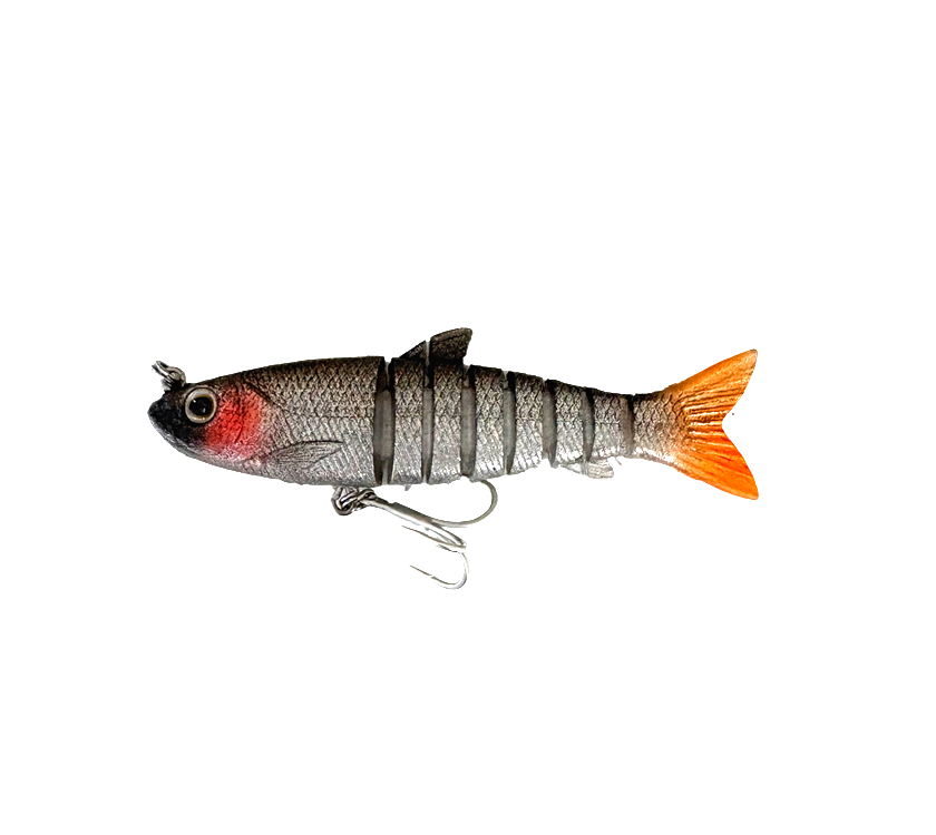 Zerek Live Mullet 4.5'' 23g Soft Plastic Swimbait Lure [cl:crazy Mullet]