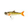 Zerek Live Mullet 4.5'' 23g Soft Plastic Swimbait Lure [cl:olive Pearl Marble]