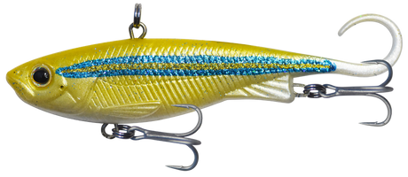 Zerek Fish Trap 95mm 23g Soft Vibe Lure [cl:metallic Fusilier]