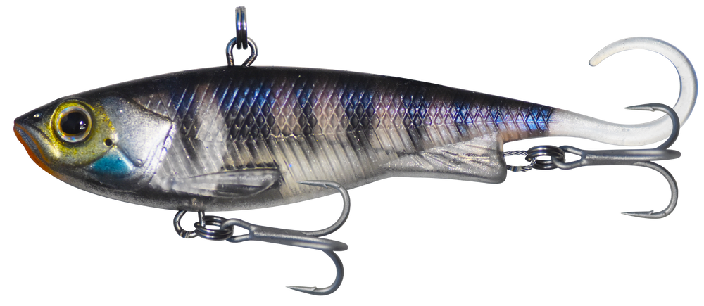 Zerek Fish Trap 110mm 30g Soft Vibe Lure [cl:purple Perch]