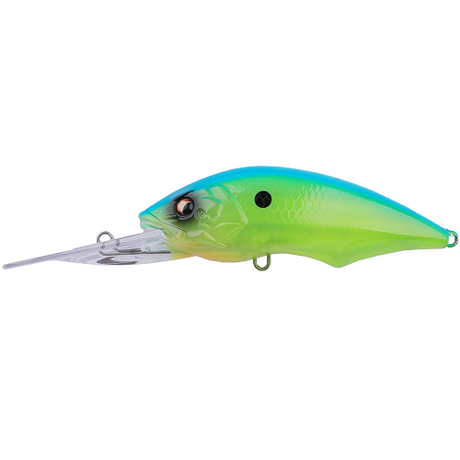Bone Toughfia Papuan Bass Diver 100mm 48g Floating Hard Body Lure [cl:funky Parrot]