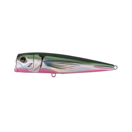 Zerek Reefbu 200mm 124g Diving Popper Lure [cl:green Flying Fish]