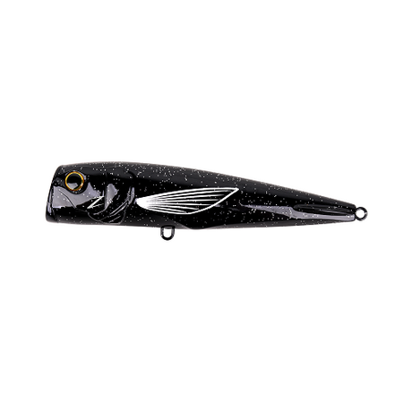 Zerek Reefbu 200mm 124g Diving Popper Lure [cl:black Flying Fish]