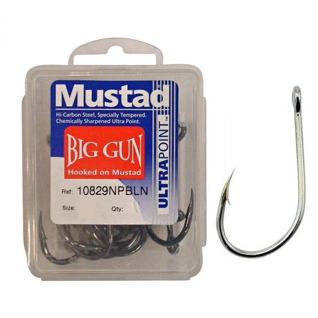 Mustad Big Gun Bulk Hooks [sz:1/0 - 25pk]