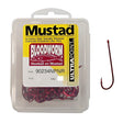 Mustad Bloodworm Bulk Hooks [sz:1/0 - 25pk]
