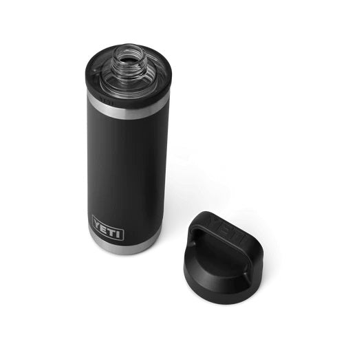 Yeti Rambler 18oz (532ml) Bottle With Chug Cap [cl:black]