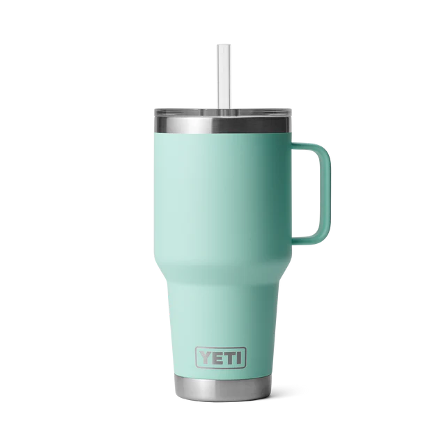 Yeti Rambler 35oz (1l) Straw Mug [cl:seafoam]