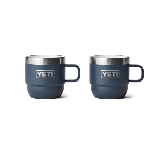 Yeti Rambler 6oz (177ml) Stackable Mugs 2pk [cl:navy]