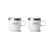 Yeti Rambler 6oz (177ml) Stackable Mugs 2pk [cl:white]