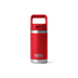 Yeti Rambler Jr 12oz (354ml) Kids Bottle With Straw Cap [cl:rescue Red]