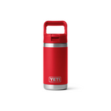 Yeti Rambler Jr 12oz (354ml) Kids Bottle With Straw Cap [cl:rescue Red]
