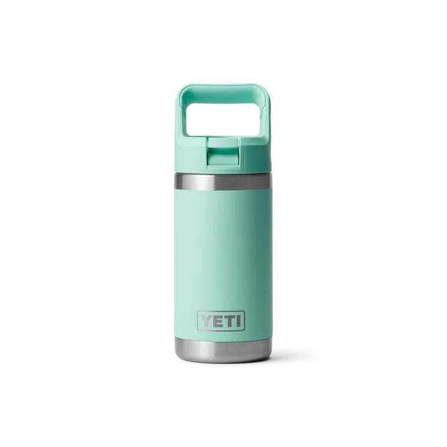Yeti Rambler Jr 12oz (354ml) Kids Bottle With Straw Cap [cl:seafoam]