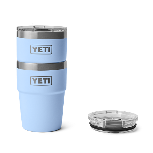 Yeti Rambler 16oz (473ml) Stackable Cup With Magslider Lid [cl:big Sky Blue]