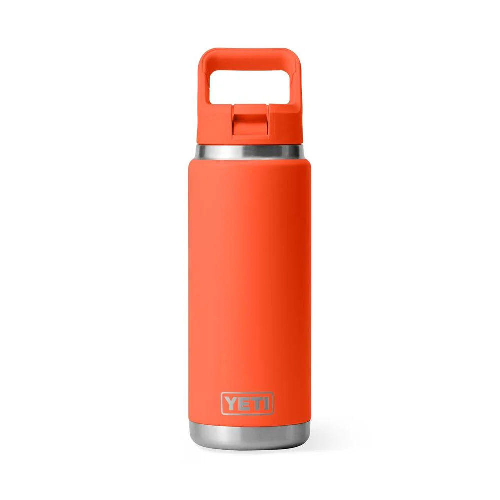 Yeti Rambler 26oz (760ml) Straw Bottle > [cl:papaya]