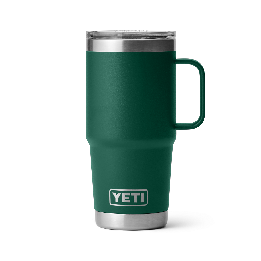 Yeti Rambler 20oz (591ml) Travel Mug With Stronghold Lid [cl:black Forest Green]