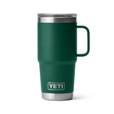 Yeti Rambler 20oz (591ml) Travel Mug With Stronghold Lid [cl:black Forest Green]