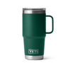 Yeti Rambler 20oz (591ml) Travel Mug With Stronghold Lid [cl:black Forest Green]