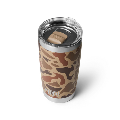 Yeti Rambler 20oz (591ml) Tumbler With Magslider Lid > [cl:wetlands Camo]