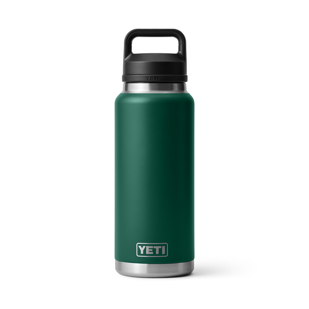 Yeti Rambler 36oz (1l) Bottle With Chug Cap [cl:black Forest Green]