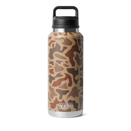 Yeti Rambler 46oz (1.4l) Bottle With Chug Cap > [cl:wetlands Camo]