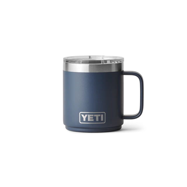 Yeti Rambler 10oz (296ml) Stackable Mug Ceramic-lined With Magslider Lid [cl:navy]
