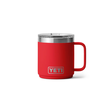 Yeti Rambler 10oz (296ml) Stackable Mug Ceramic-lined With Magslider Lid [cl:rescue Red]