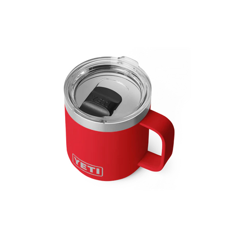 Yeti Rambler 10oz (296ml) Stackable Mug Ceramic-lined With Magslider Lid [cl:rescue Red]