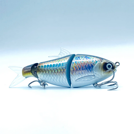 Mmd Bonyswim 110mm 22g Hard Body Sinking Swimbait Lure [cl:silver]