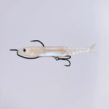 My Lure Box Sg160 160mm Pre-rigged Soft Plastic Swimbait Lure [cl:gc Glitter]