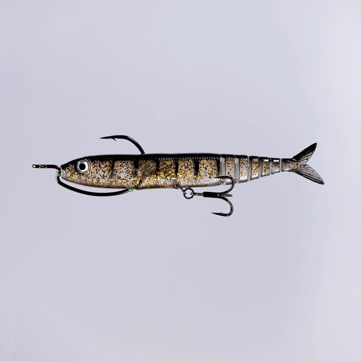 My Lure Box Sg160 160mm Pre-rigged Soft Plastic Swimbait Lure [cl:where's The Gold]