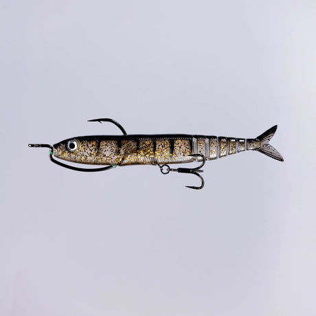 My Lure Box Sg160 160mm Pre-rigged Soft Plastic Swimbait Lure [cl:where's The Gold]