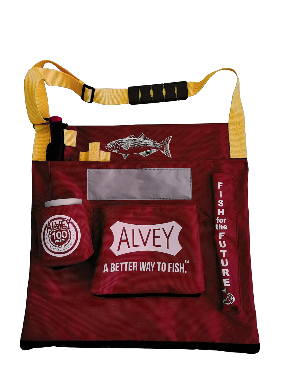 Alvey Premium Wading Bag [cl:red & Gold]