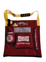 Alvey Premium Wading Bag [cl:red & Gold]