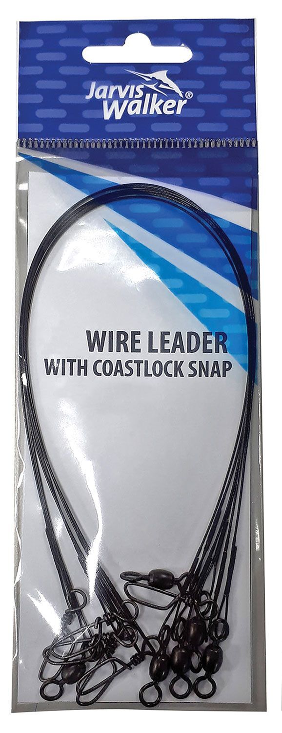 Jarvis Walker Wire Leader W/coastlock 12"