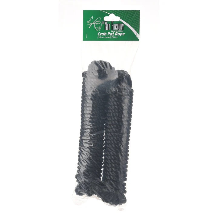 Net Factory Crab Pot Rope 6mm X 10m (2 Pk)