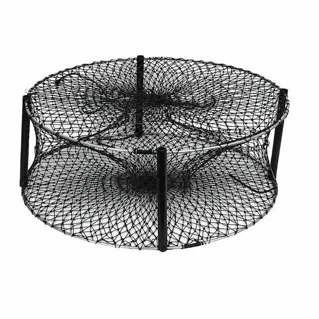 Fintek Crab Pot Heavy Duty Round 800mm Black 4 Entry
