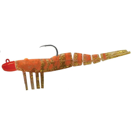 Wilson Wild Shrimp Exposed Series 3.5" 10g Soft Plastic Lure [cl:orange Nugget]