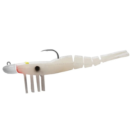 Wilson Wild Shrimp Exposed Series 7" 57g Soft Plastic Lure [cl:white Noise]