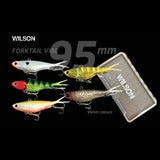 Wilson Forktail Vibe Kit With Vibe Tray [sz:95mm - 21g - 5pk]