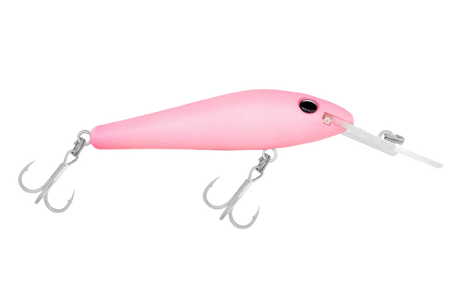 Halco Tbarra 80mm 13g Deep Diver Hard Body Lure [cl:tickled Pink]