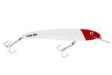 Halco Laser Pro 190mm 47g Deep Diver Hard Body Lure [cl:white Redhead]
