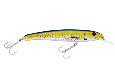Halco Laser Pro 190mm 47g Deep Diver Hard Body Lure [cl:yellowfin]