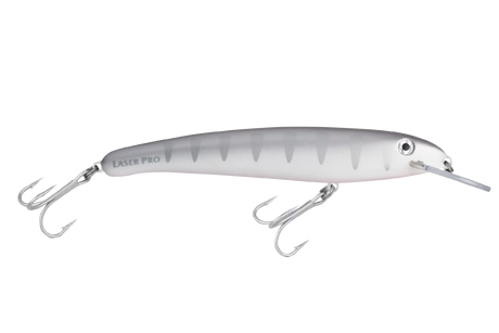 Halco Laser Pro 190mm 47g Deep Diver Hard Body Lure [cl:silver Shadow]