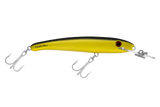 Halco Laser Pro 120mm 20g Shallow Diver Hard Body Lure [cl:chrome Black & Gold]