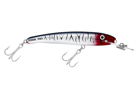 Halco Laser Pro 120mm 20g Shallow Diver Hard Body Lure [cl:chrome Tiger]
