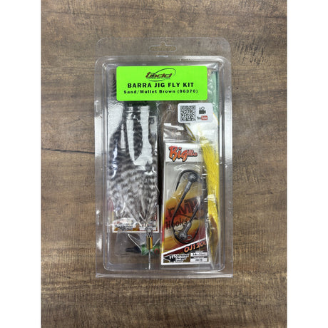 Todd Barra Jig Fly Kit [cl:sand/mullet Brown]