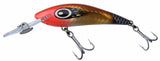 Warlock Minnow 80mm +2.5m Deep Diver Hard Body Lure [cl:gold Nitro Dazzler]