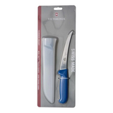 Victorinox Fibrox 15cm Curved Flexible Blade Boning Knife With Sheath 