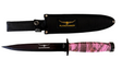 Bladerunner 20cm Pigsticker Pink Camo With Safety Guard & Sheath