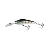 Killalure Flatz Rat2 +10 75mm 11g Deep Diver Hard Body Lure [cl:chrome Red Stripe]